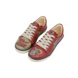 Dogo Kadın Vegan Deri Turuncu Sneakers - Warner Bros Tom ve Jerry Tasarım