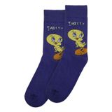 Dogo Unisex Vegan Mavi Çorap - Warner Bros Tweety Classic Tasarım