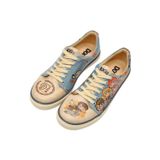 Dogo Vegan Deri Turkuaz Imaginary School Harry Potter Tasarım Kadın Sneakers