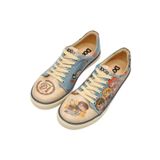 Dogo Vegan Deri Turkuaz Imaginary School Harry Potter Tasarım Kadın Sneakers