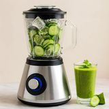 Doğrayıcı Blender 400W 1.5L Cam Hazne 6 Bıçak Buz Kırıcı