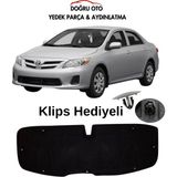 Doğru Oto Toyota Corolla Ön Kaput Koruma Iç Izolatör İzalatör- Keçesi 2007-2012