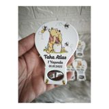 Doğrukan Hediyelik 25 adet arılı winnie the poohlu balon açacak magnet yenidoğan doğum günü mevlüt hediyelik