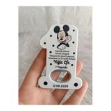 Doğrukan Hediyelik 25 Adet Mickey Mouse Konsept 1 Rakam Açacak Yenidoğan Doğum Günü Mevlüt Magnet Hediyelik
