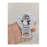 Doğrukan Hediyelik 25 Adet Penguenli Balon Açacak Magnet Yenidoğan Doğum Günü Mevlüt Hediyelikleri