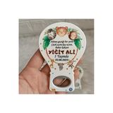 Doğrukan Hediyelik 25 Adet Safari Temalı Balon Açacak Magnet Hediyelik Doğum Günü Yenidoğan Mevlüt Hediyelikleri