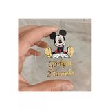 Doğrukan Hediyelik Mickey Mouse Konsept Şeffaf Pleksi Yenidoğan Doğum Günü Mevlüt Hediyelik(10 Adet)