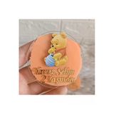 Doğrukan Hediyelik Winnie The Pooh Doğum Günü Pleksi Hediyelik Magnet 10 Adet