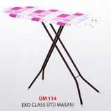 Doğrular Eko Class Çok Renkli Pamuk Kumaşlı Ütü Masası