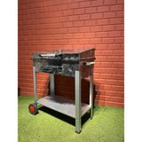 Doğu 70X35 Kapaklı Krom Mangal