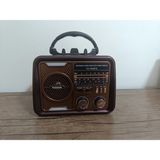 Doğu Enerji Güneş Panelli Radyo - Kahverengi
