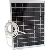 Doğu Enerji Taşınabilir Mini Güneş Paneli - Krom - Beyaz