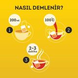 Doğu Karadeniz Bergamot Aromalı Bardak Süzen Poşet Siyah Çay, 100'LÜ (2 Paketi) - 0,5 gr