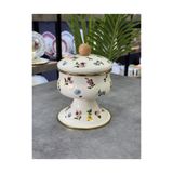 Doğudeko Petit Fleur Emaye Şekerlik