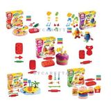 Doğum Günü + İnsan Figürü + Pizza + Plaj + Hamburger Art Craft Oyun Hamuru Eğitici Set