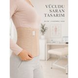 Doğum Sonrası Abdominal Korse 26 cm 4 Kademe Ayarlı Karın Toparlayıcı Korse Midastech - 1 - Standart