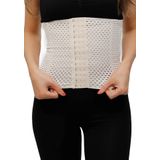 Doğum Sonrası Kopçalı Lohusa Korse (Krem, S/M)