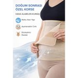 Doğum Sonrası Özel Korse Abdominal – Ayarlanabilir Cırtlı, Hava Alabilen Kumaş S1-PM78091530