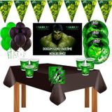 Doğumgünüparti Hulk Marvel Afişli Doğum Günü Parti Süsleri Süsleme Seti 16 Kişilik Hulk