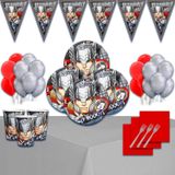 Doğumgünüparti Marvel Thor Yıldırım Efendisi 40 Kişilik Doğum Günü Parti Süsleri Malzemeleri Seti