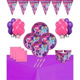 Doğumgünüparti My Little Pony 16 Kişilik Doğum Günü Parti Süsleri Malzemeleri Seti