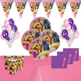 Doğumgünüparti Rapunzel Disney 24 Kişilik Doğum Günü Parti Süsleri Malzemeleri Seti