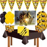 Doğumgünüparti Transformers Afişli Bumblebee 24 Kişilik Doğum Günü Parti Süsleri Malzemeleri Seti Lüxtransformers1