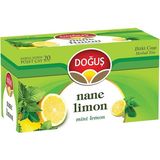 Doğuş 20li Nane Limon Bitki Çay Süzen Poşet 2 gr