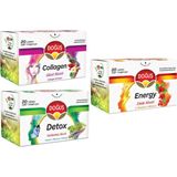 Doğuş 3'lü Deneme Paketi Collagen - Detox - Energy Bardak Poşet Çay 3 Adet 20'li - Bitki Çayı