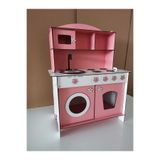 Doğuş Ahşap Ahşap Mutfak Oyuncak 3mm Pembe