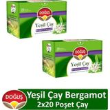 Doğuş Bergamot Yesil Cay 20'li X 2 Adet