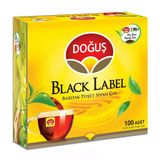Doğuş Black Label Bardak Poşet Çay 100'Lü 200 G (4'Li Paket)