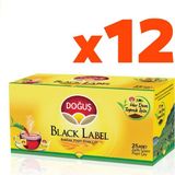 Doğuş Black Label Poşet Çay 25li 12'li Set