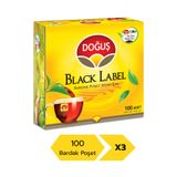 Doğuş Çay Black Label 100’lü Bardak Poşet Çay X 3 Adet
