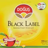 DOĞUŞ ÇAY Black Label Süzen Poşet (Bardak Poşet Siyah , 2 Gr x 100 Adet)