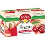Doğuş Doğuş Çay Form Kiraz Saplı 40 G (20'li) X4 Paket - Bitki Çayı