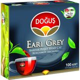 Doğuş Earl Grey Bardak Poşet Çay 100*2 G - Bergamot Aromalı Siyah Çay 5'li Avantaj Paketi - 5 Adet
