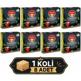 Doğuş Earl Grey Bergamotlu Bardak Poşet Çay 100'LÜ 200GR X8 Adet (1 Koli) - 1,6 kg