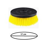 Doğuş Fırça Halı Yıkama Fırçası 17 cm - Sarı - Siyah