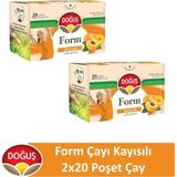 Doğuş Form Kayısı Çayı 20'li X2 Adet