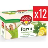 Doğuş Form Maydanozlu Limonlu Bitki Çayı 20'li Süzen Poşet 12 Adet