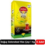 Doğuş Geleneksel Rize Çayı 1 kg 4 Paket - 4 kg
