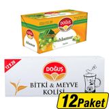 Doğuş Ihlamur Bitki Çayı 20'li x 12 Paket 1 Koli
