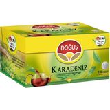 Doğuş Karadeniz Demlik Çay 100*3,2 G - Hafif Bergamot Aromalı Poşet Çay 5'li Avantaj Paketi - 5 Adet