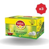 Doğuş Karadeniz Demlik Poşet Çay 100'lü - (3 Adet)