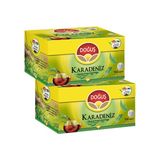 Doğuş Karadeniz Demlik Poşet Siyah Çay 100 Adet, 2 Paket