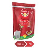 Doğuş Karadeniz Tiryaki 40 gr 25’li Demlik Poşet Çay X 5 Adet