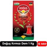 Doğuş Kırmızı Dem Çay 1 kg 12 Paket - 12 kg