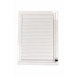Doğuş Life 45x45 Beyaz Alüminyum Menfez Banyo Wc Panjur Havalandırma