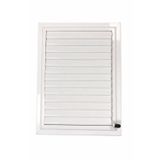 Doğuş Life Beyaz Alüminyum Menfez Banyo Wc Panjur Havalandırma 60x60